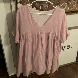 Lavender colored dress